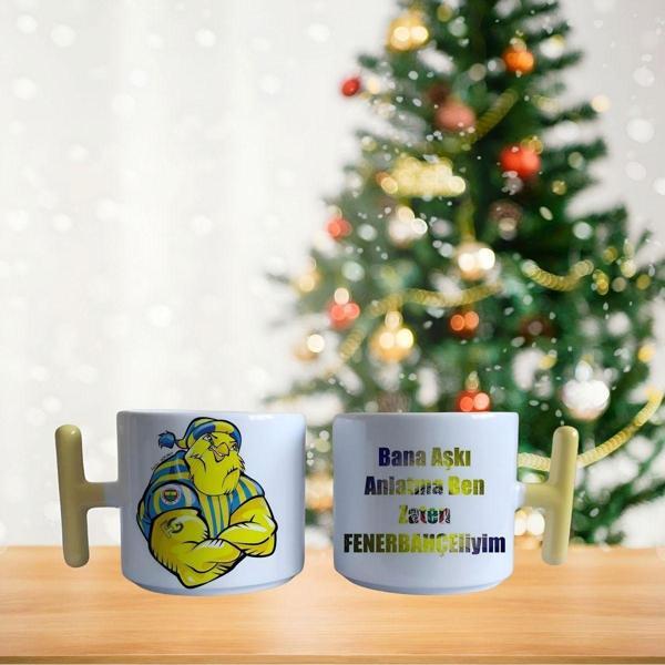 Fenerbahçe latte fincanı - mug - Image 1