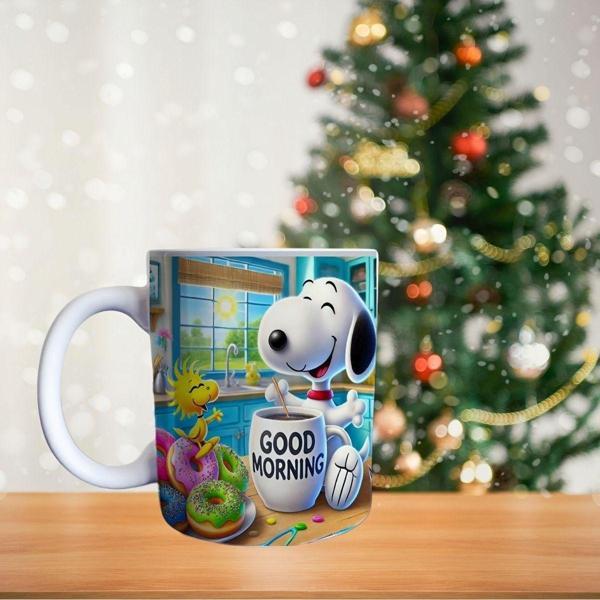 Snoopy Porselen Kupa - Image 1
