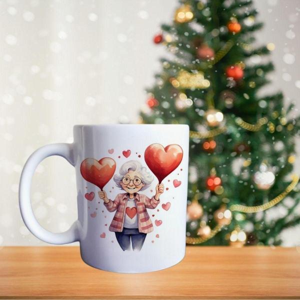 Aşkın Yaşı Olmaz Porselen Kupa - Image 1