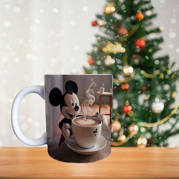Mickey Mouse Porselen Kupa - Image 1