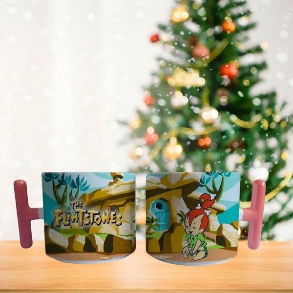 Taş Devri çakıl Porselen Fincan / Kupa -mug - Image 1