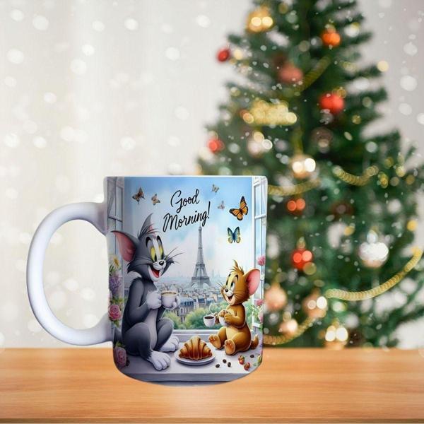 Tom Ve Jerry Porselen Kupa - Image 1