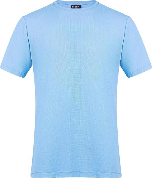 2AS Kalei Sıfır Yaka T-Shirt Mavi - Image 1