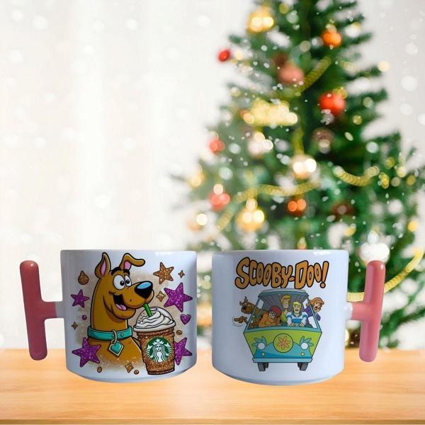 Scooby Doo ve kahvesi porselen fincan / kupa -mug - Image 1