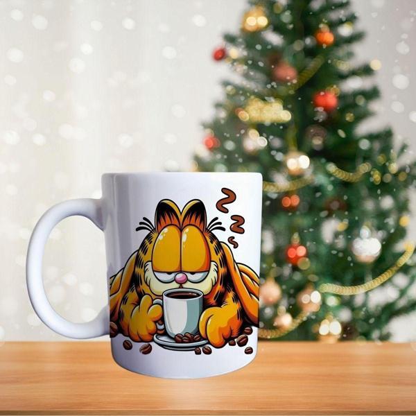 Garfield Porselen Kupa - Image 1
