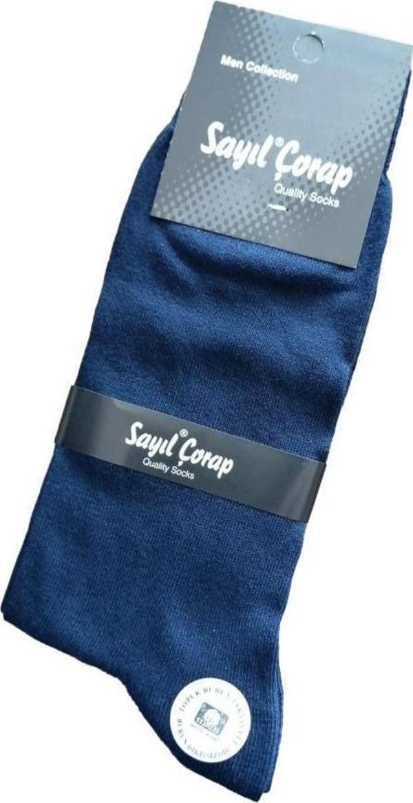 12 Çift Sayıl Erkek Dikişsiz İnce Yazlık Çorap - Image 1