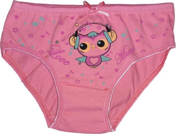 Sedef Yıldızı Kız Çocuk İnce Lastik Bikini Külot 1083 - Image 1