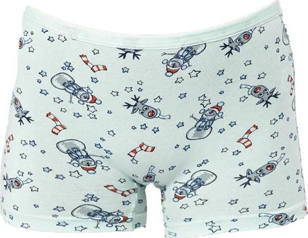 12 Adet Kota Kız Çocuk Baskılı Desenli Boxer Karışık Renk 3400 - Image 1