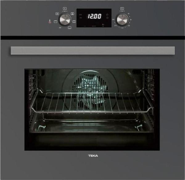 Teka Hak 625 St 6 Programlı Gri 65 Lt Multifonksiyonel Ankastre Fırın - Image 1