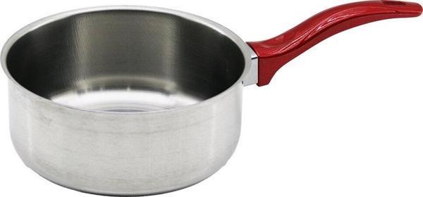 14CM   KIRMIZI PLASTİK KULP   ÇELİK  SOS TAVA  GO5060Gok223000 - Image 1