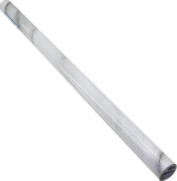 60CM X 3MT - BEYAZ MERMER   TEZGAH ÜSTÜ  YAPIŞKANLI FOLYO STİCKER  GO5060Gok133388 - Image 1