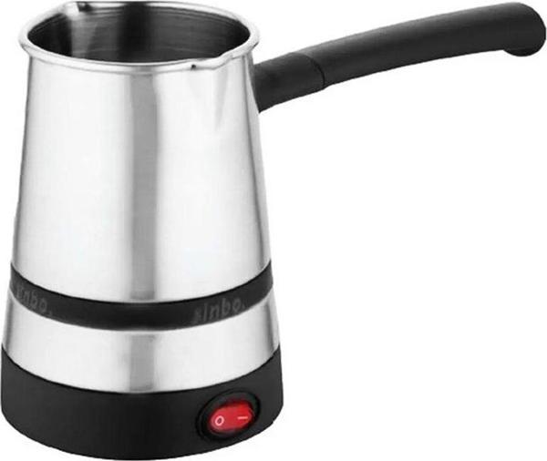 320ML İNOX ELEKTRİKLİ ÇELİK CEZVE 700W SCM-2970  GO5060Gok111514 - Image 1