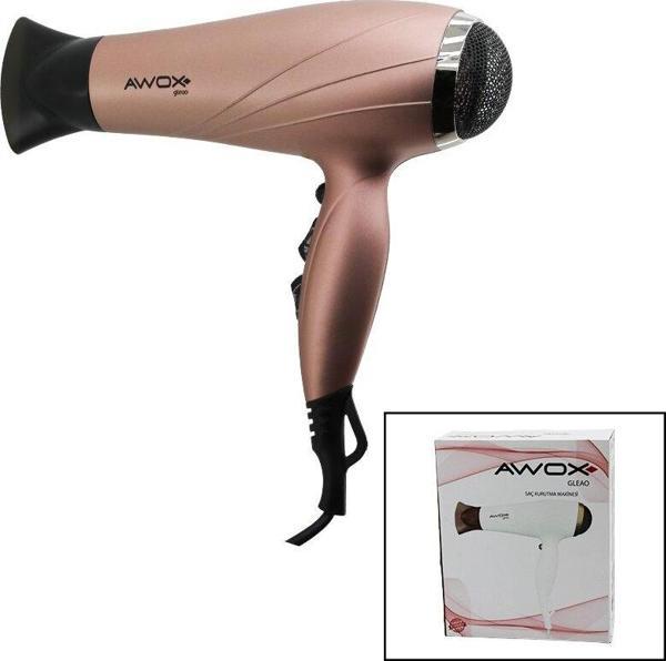 AWOX GLEAO  ROSE-GOLD  SAÇ KURUTMA - FÖN MAKİNESİ  SOĞUK ÜFLEME   2 KADEME FAN - 3 KADEME SICAKLIK   2000W  GO5060Gok111736 - Image 1