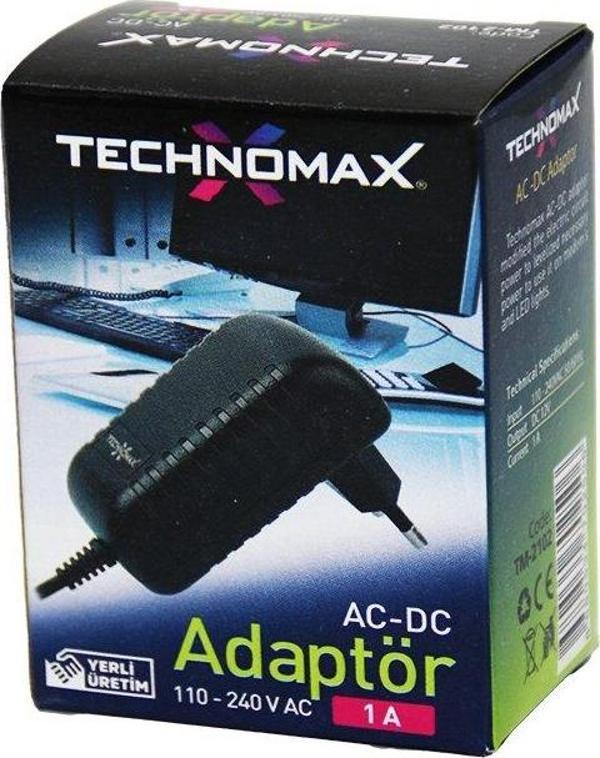 ADAPTÖR 1A - 110-240VAC - 12VDC  GO50605709880 - Image 1