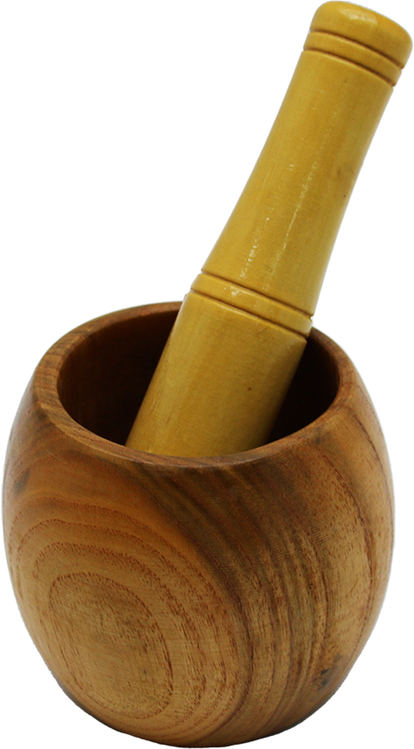 AHŞAP BAMBU HAVAN SARIMSAK DÖVECEK  GO5060Gok222284 - Image 1