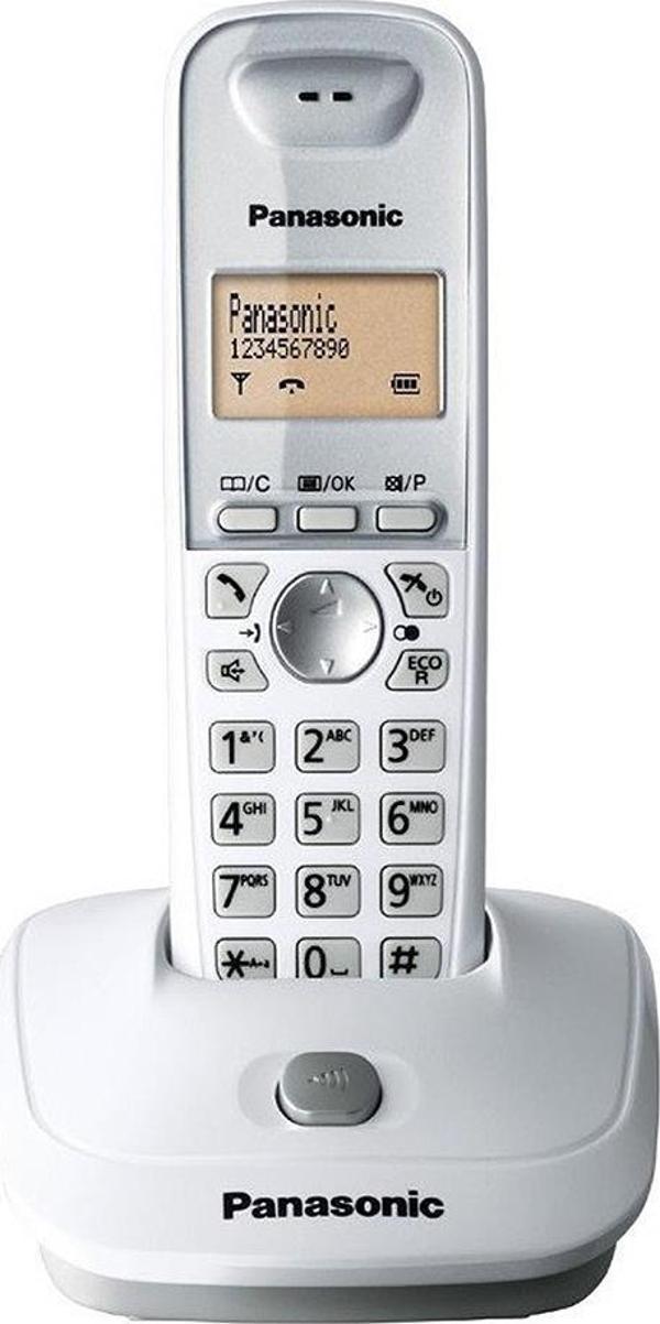 PANASONIC KX-TG2511 DECT TELSİZ TELEFON BEYAZ  GO50601919760 - Image 1