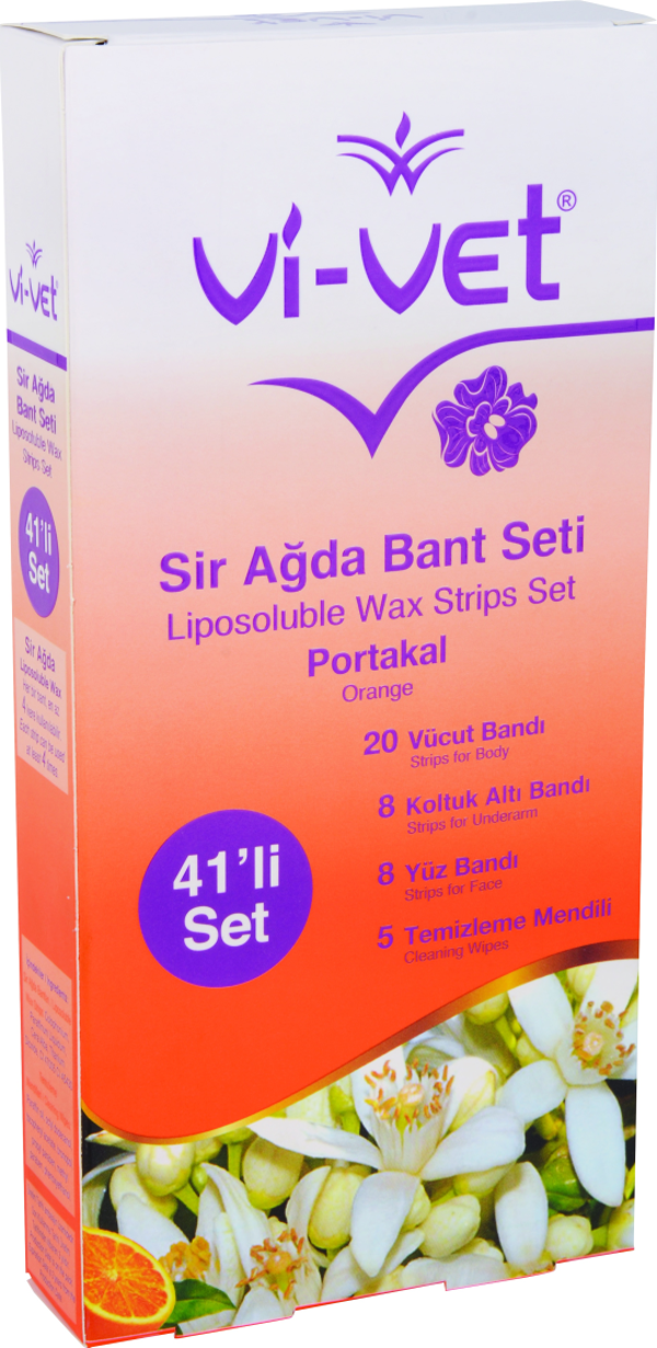 41 PARÇA  PORTAKAL SİR AĞDA BANT SET  GO50601011270 - Image 1
