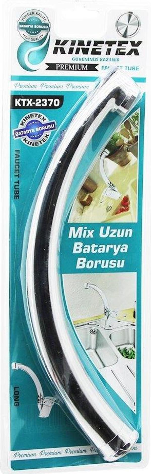 MİX UZUN   EVYE  BATARYA BORUSU  SÜZGEÇLİ UÇ   KROM KAPLAMA  GO5060Gok133658 - Image 1