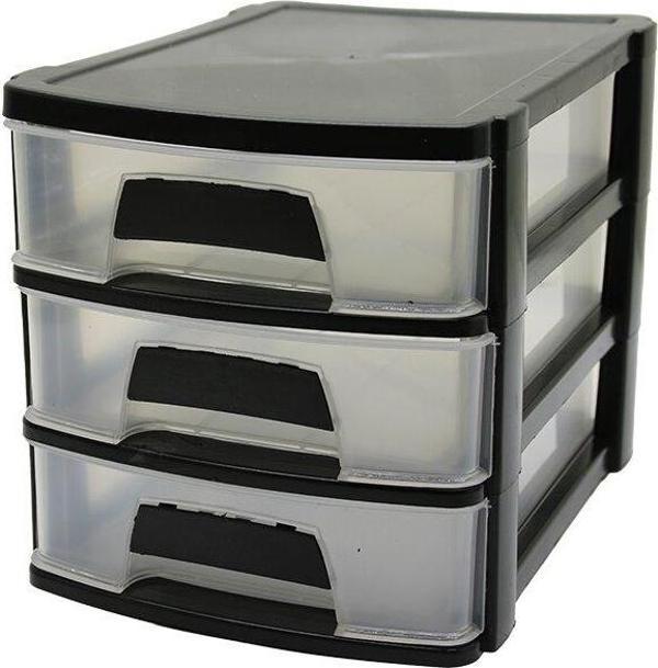 TONTON - NO:2 ÇEKMECE 3 KATLI 18.5X27X20CM  GO50604509960 - Image 1