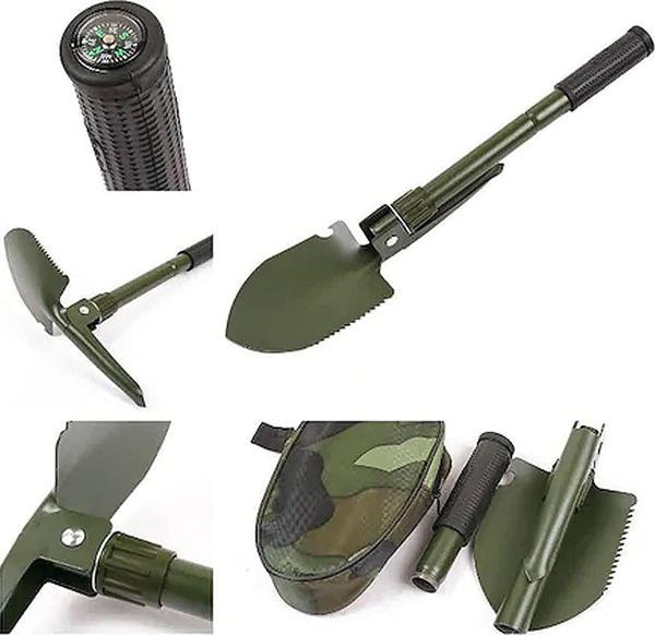 Katlanabilir Metal Kürek Seti Katlanır Kamp Küreği  GO50604912330 - Image 1
