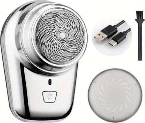 MINI SHAVER P-10 K-10 MİNİ TAŞINABİLİR SIFIR SAKAL TRAŞ MAKİNESİ USB ŞARJLI  GO50606768750 - Image 1