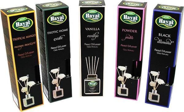 HAYAT ALFA KARE 100ML BAMBU ÇUBUKLU MİX ORTAM ODA KOKUSU  GO50603806860 - Image 1