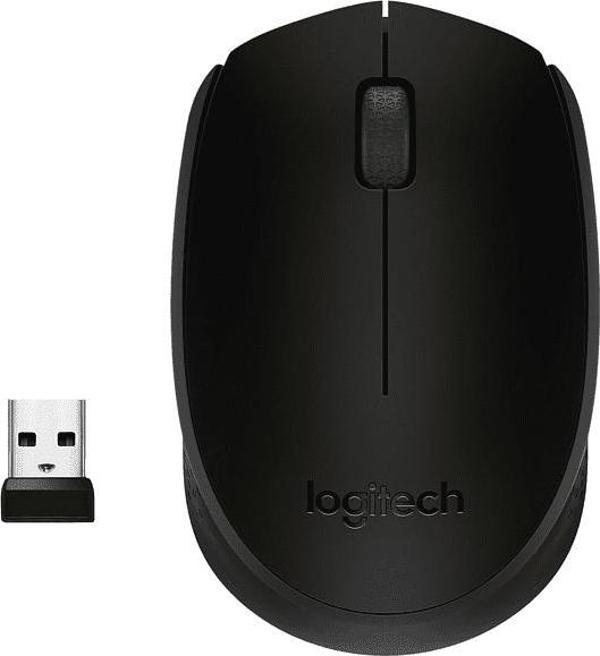 LOGITECH M171 USB SİYAH KABLOSUZ MOUSE  GO50603496560 - Image 1