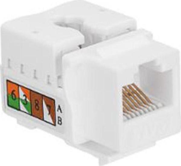 UTP CAT6 90 DERECE KEYSTONE JACK SL-KS60  GO50602029920 - Image 1