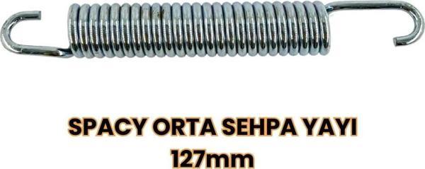 Motospartan Alt Orta Sehpa Yayı 127mm Unıversal Honda Spacy 110 - Image 1