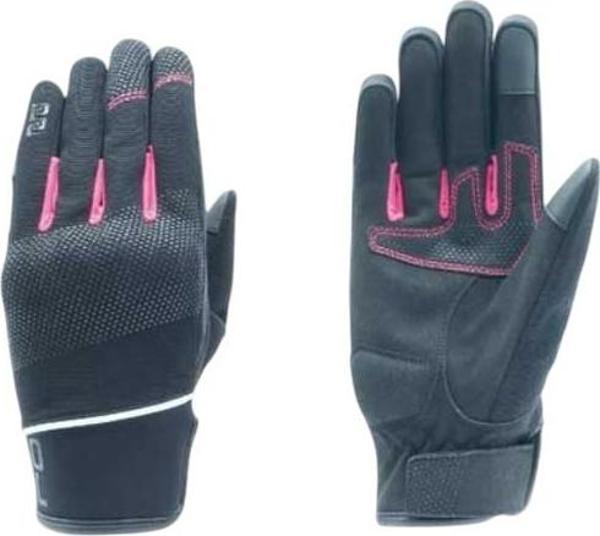 Oj Luce Yazlık Kadın Eldiven Siyah Pembe - Image 1