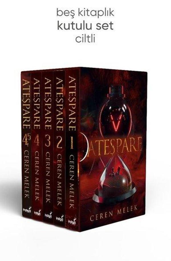 Ateşpare Seti - 5 Kitap Takım - Kutulu - İndigo Kitap Yayınevi - Image 1