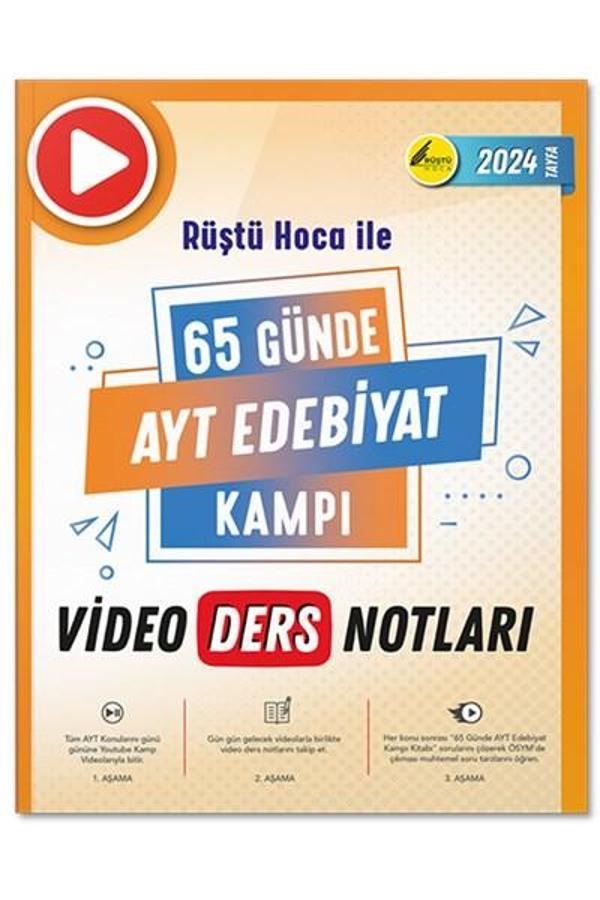 Tonguç Akademi İle 65 Günde AYT Edebiyat Video Ders Notları - Rüştü Hoca - Rüştü Hoca - Image 1