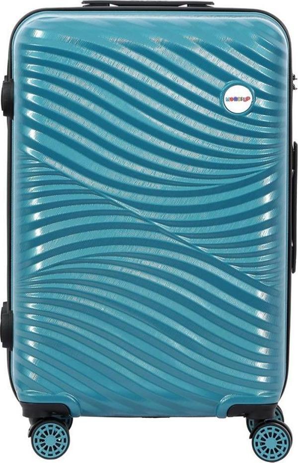 Biggdesign Moods Up Mavi Büyük Boy 28" Valiz - Image 1