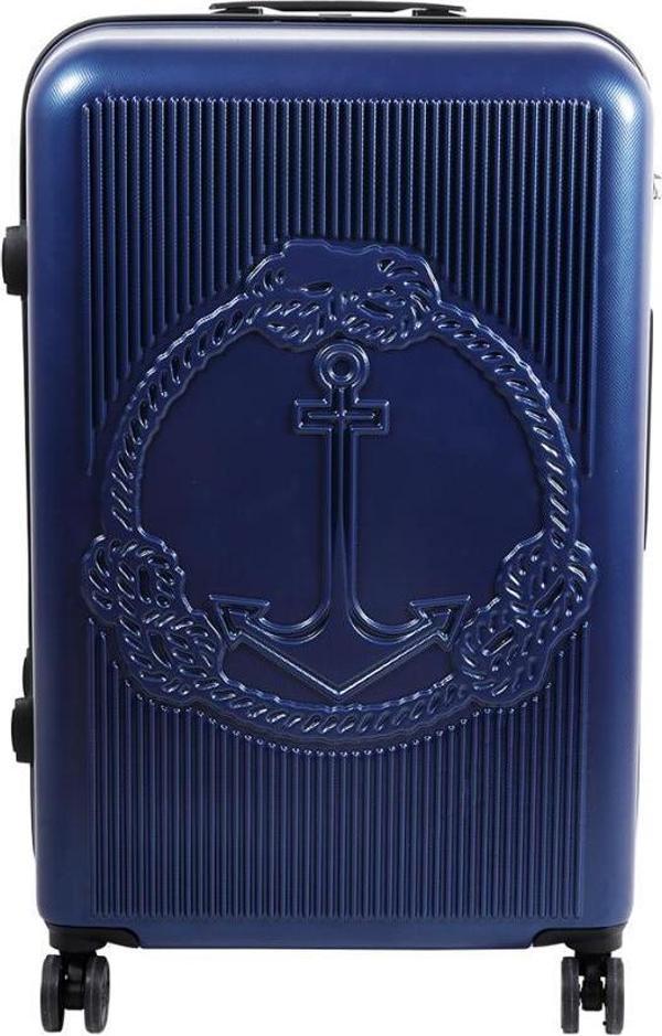 Biggdesign Ocean Lacivert Büyük Boy 28" Valiz - Image 1