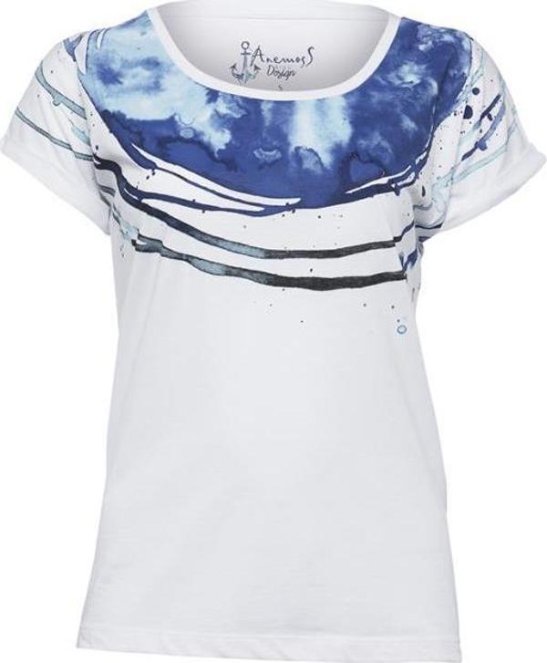 Anemoss Rota Beyaz Kadın T-Shirt-S - Image 1