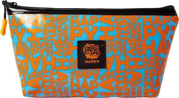 Biggdesign Moods Up Happy Simli Makyaj Çantası - Turuncu - Image 1