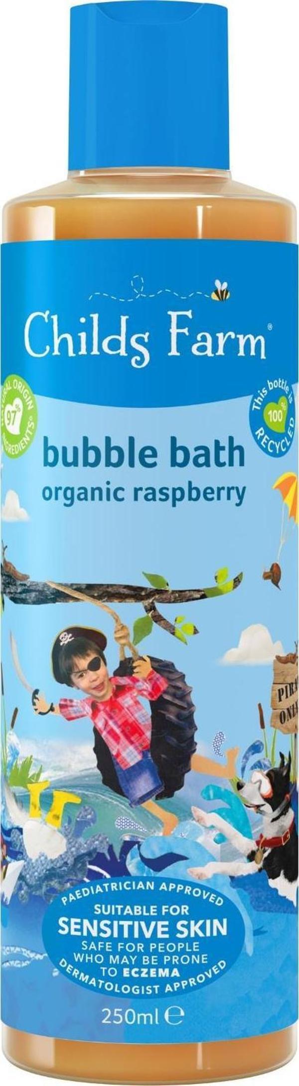 Childs Farm Organik Ahududu Özlü Çocuk Banyo Köpüğü 250ml - Image 1
