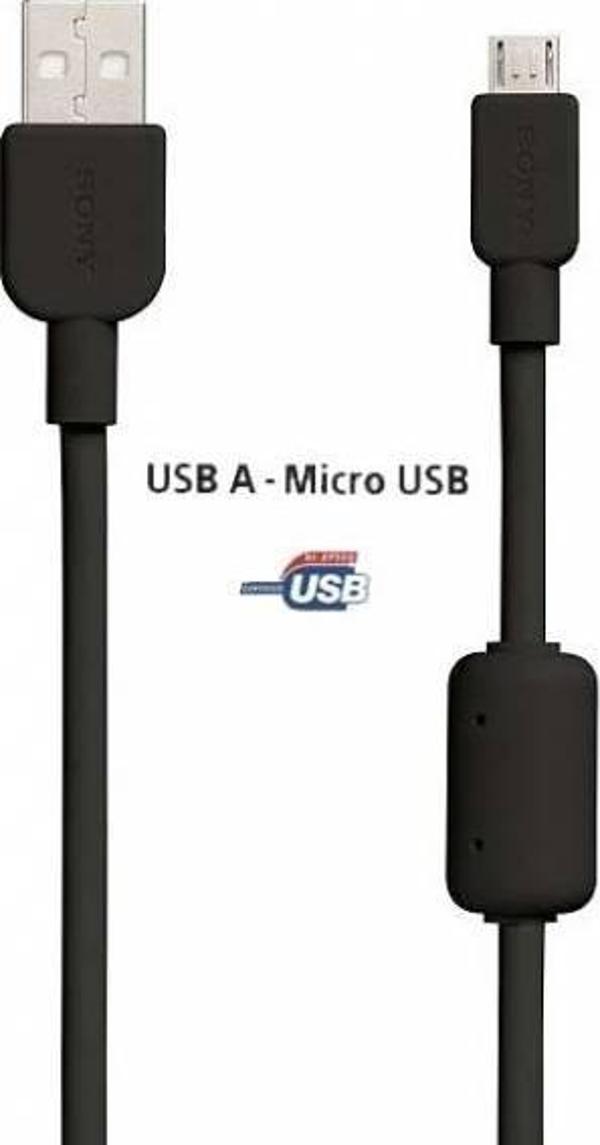 SONY CP-AB150 Orjinal Hızlı Şarj Micro Usb Data ve Şarj Kablosu - Siyah - Image 1
