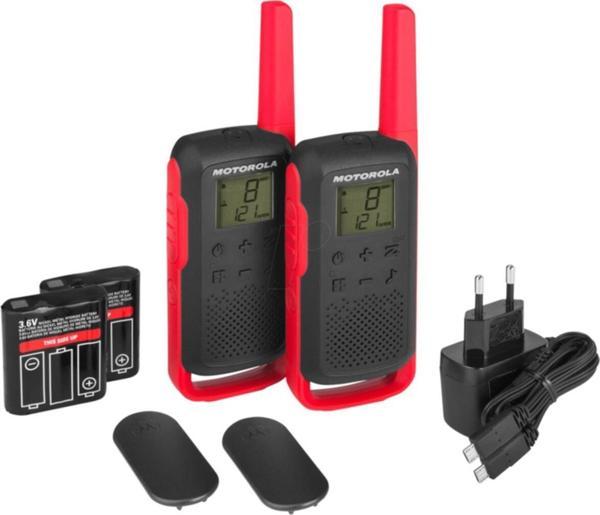 Motorola TLKR-T62 2li Paket Pmr El Telsizi Siyah - Image 1