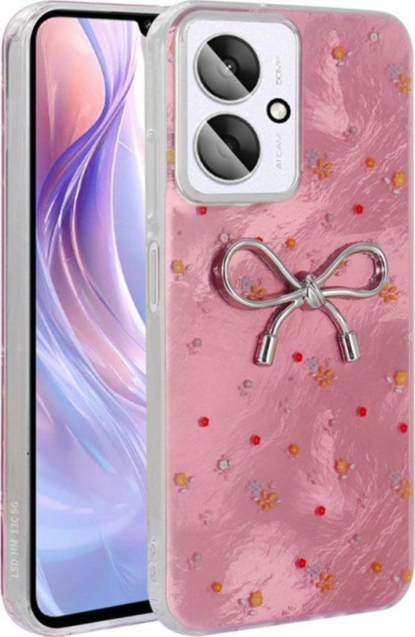 Anka Cep Telefonu Aksesuarları Xiaomi Redmi 13C Kılıf Kamera Korumalı Figürlü Ponti Silikon Kapak - Image 1