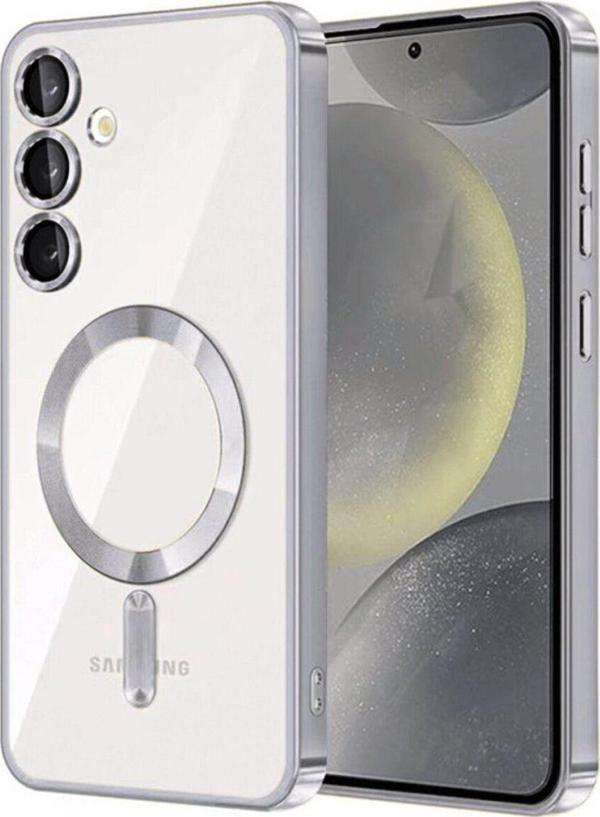 Anka Cep Telefonu Aksesuarları Samsung Galaxy S23 Kılıf Kross Magneticsafe Kapak + Ekran Koruma + Kablo Koruma - Image 1