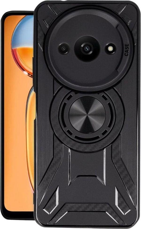Anka Cep Xiaomi  Poco C61 Kılıf Lincoln Kamera Korumalı Silikon Kapak + Ekran Koruma + Kablo Koruyucu - Image 1