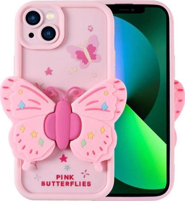 Anka Cep Telefonu Aksesuarları Apple İphone 15 Plus Kılıf Kamera Korumalı Figür Tasarımlı Kapya Silikon Kapak - Image 1