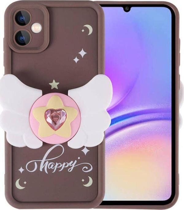 Anka Cep Telefonu Aksesuarları Samsung Galaxy A05 Kılıf Kamera Korumalı Figür Tasarımlı Kapya Silikon Kapak - Image 1