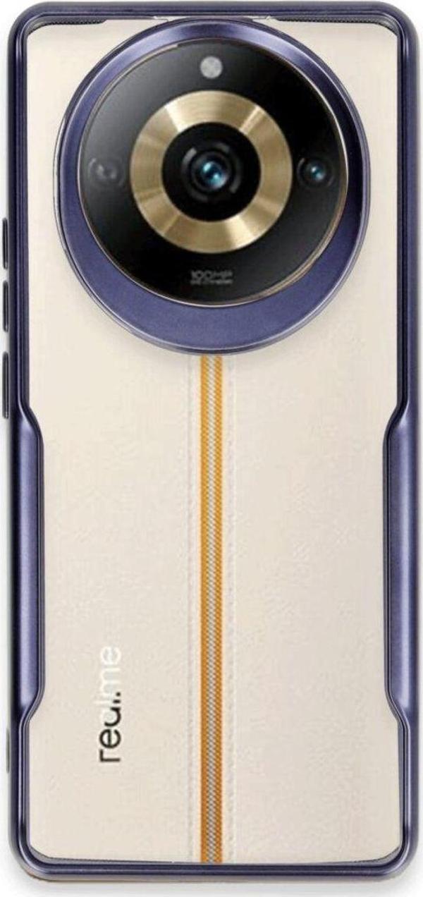 Anka Cep Telefonu Aksesuarları Realme 11 Pro Kılıf Kamera Korumalı Şık Tasarım Boyi Silikon Kapak - Image 1
