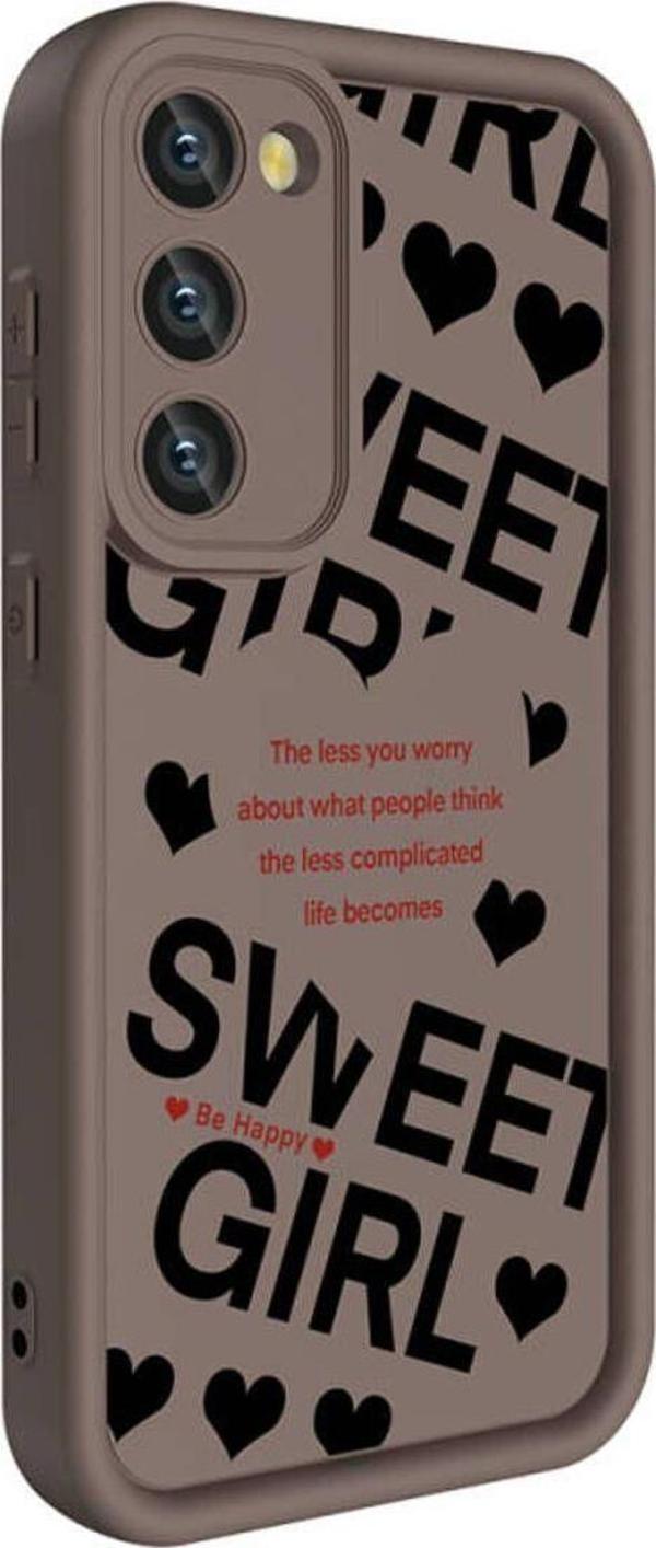 Anka Cep Samsung Galaxy S23 Kılıf Kamera Korumalı Baskılı Arka Yüzey Klas Silikon Kapak + Ekran Koruma - Image 1