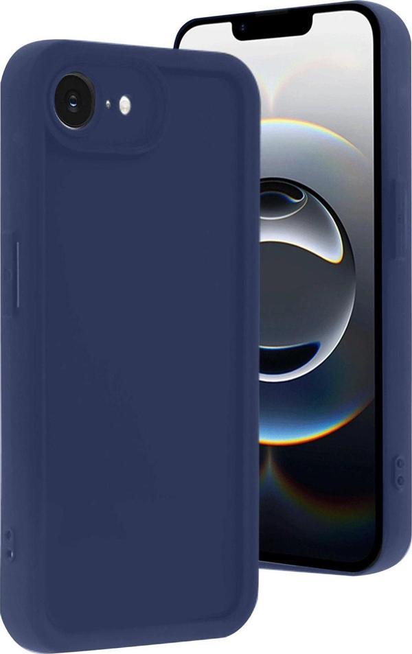 Anka Cep Telefonu Aksesuarları Apple İphone 16E Kılıf Viera Silikon Kapak + Ekran Koruma + Kablo Koruma - Image 1