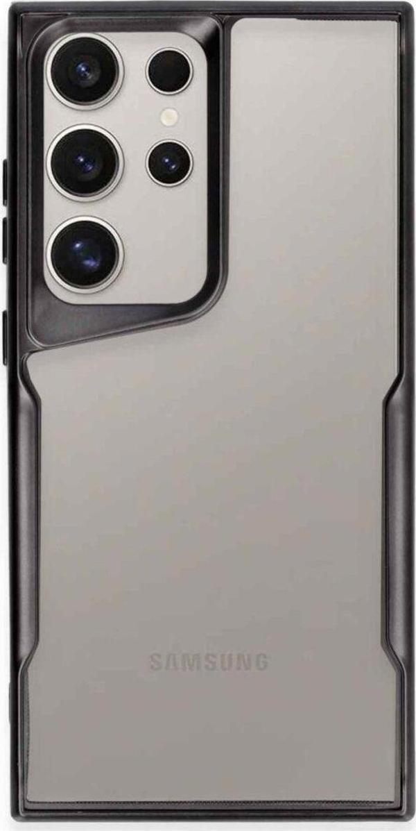 Anka Cep Telefonu Aksesuarları Samsung Galaxy S23 Ultra Kılıf Kamera Korumalı Şık Tasarım Boyi Silikon Kapak - Image 1