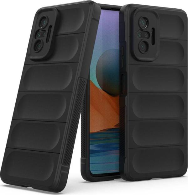 Anka Cep Xiaomi Redmi Note 10 Pro Kılıf Kamera Korumalı İçi Kadife Yumuşak Silikon Kapak + Ekran Koruma - Image 1