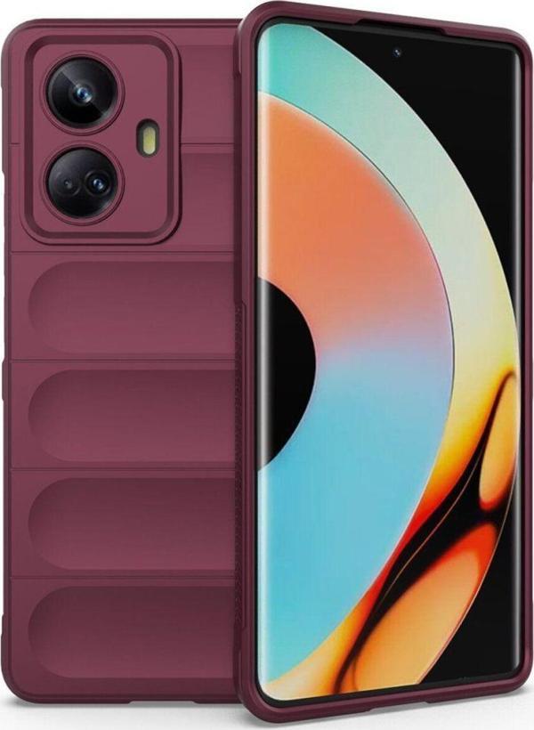 Anka Cep Telefonu Aksesuarları Realme 10 Pro 5G Kılıf Kamera Korumalı İçi Kadife Yumuşak Silikon Kapak + Ekran Koruma - Image 1